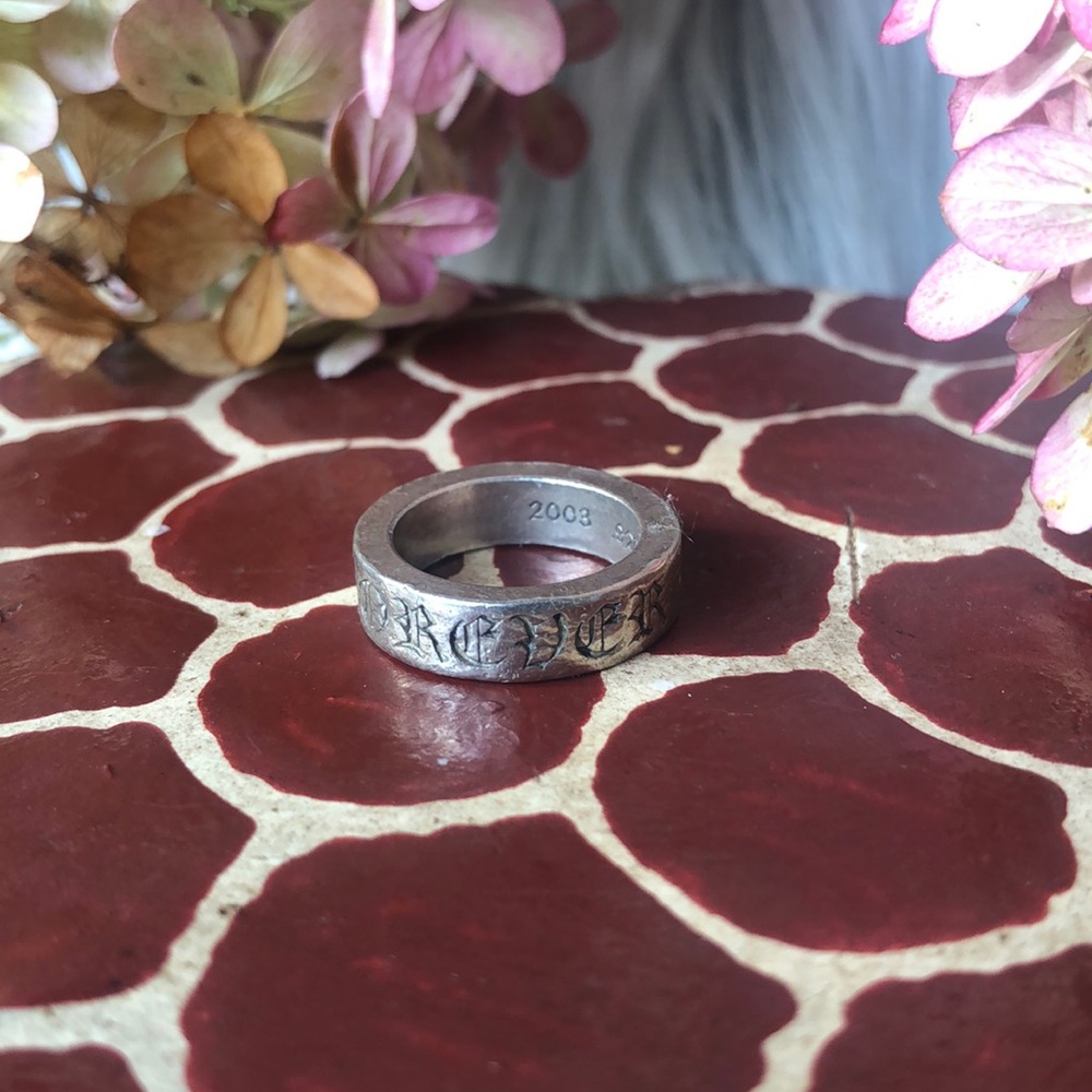 Chrome hearts “forever” ring